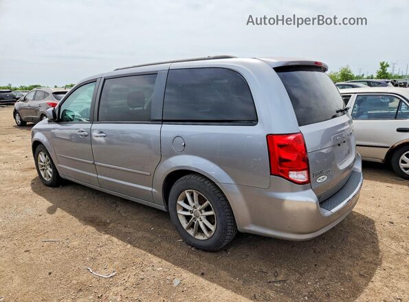 2C4RDGCG5GR194621 2016 DODGE GRAND Silver Tył lewy