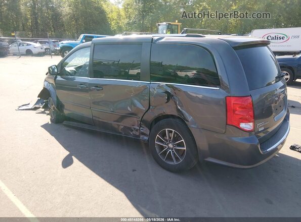 2C4RDGCG5HR754140 2017 DODGE GRAND CARAVAN Серый Задняя левая четверть