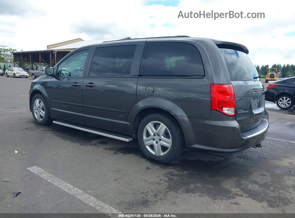 2C4RDGCG6GR209725 2016 DODGE GRAND CARAVAN Gray Задня ліва чверть