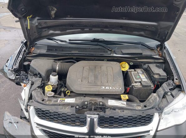 2C4RDGCG6GR209725 2016 DODGE GRAND CARAVAN Gray Вид ззаду