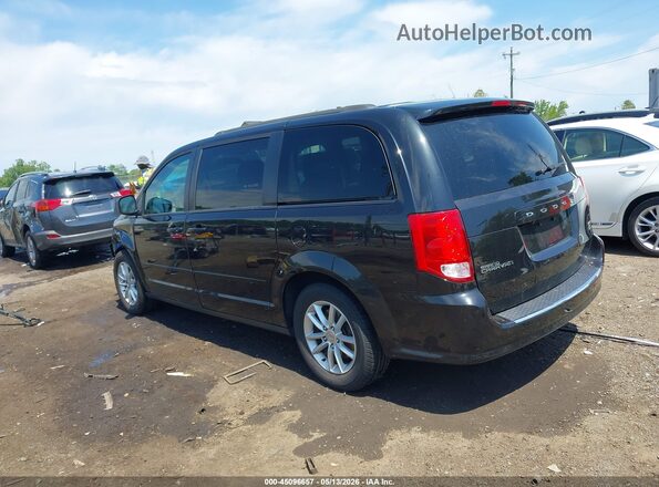 2C4RDGCG6GR374609 2016 DODGE GRAND CARAVAN Black Tył lewy