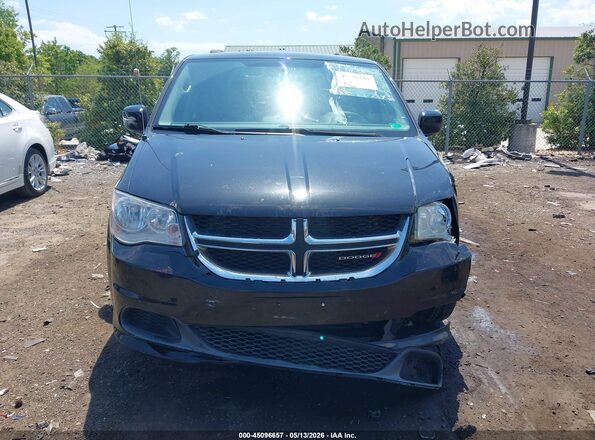 2C4RDGCG6GR374609 2016 DODGE GRAND CARAVAN Black Widok zestawu wskaźników