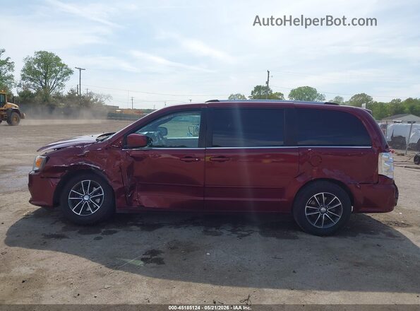 2C4RDGCG6HR595807 2017 DODGE GRAND CARAVAN Burgundy Սալոնի 360 աստիճան տեսք