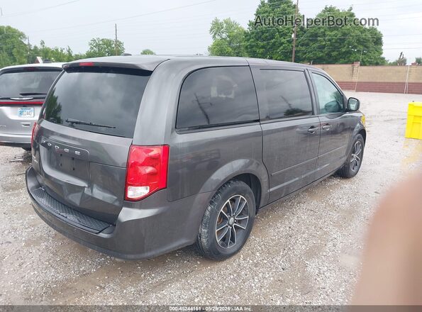2C4RDGCG7GR357883 2016 DODGE GRAND CARAVAN Черный Задняя правая четверть