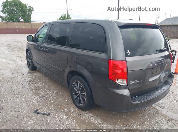 2C4RDGCG7GR357883 2016 DODGE GRAND CARAVAN Черный Задняя левая четверть