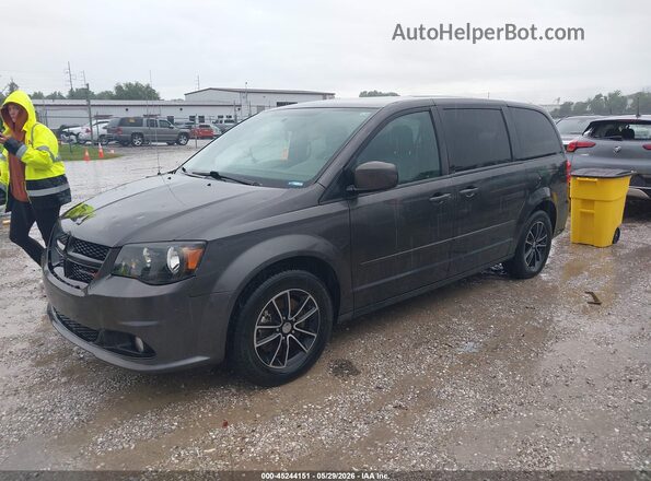 2C4RDGCG7GR357883 2016 DODGE GRAND CARAVAN Черный Передняя левая четверть