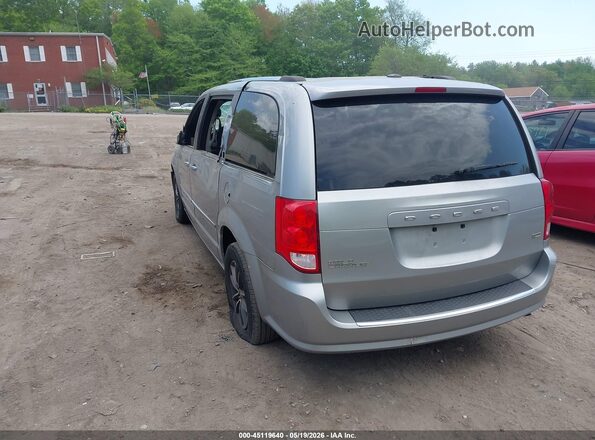 2C4RDGCG7HR826004 2017 DODGE GRAND CARAVAN Silver Задня ліва чверть
