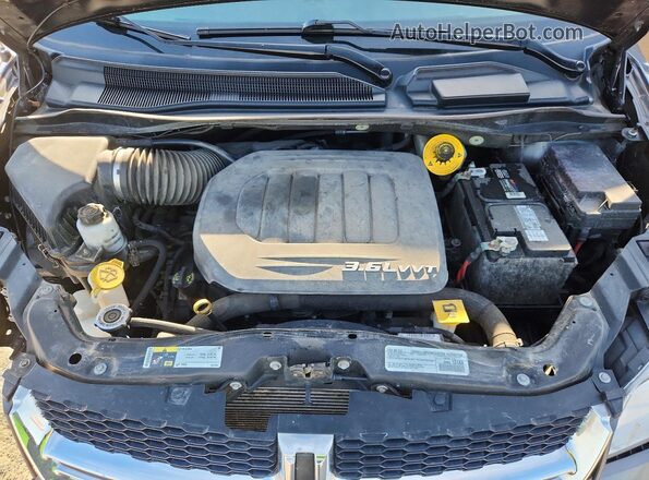 2C4RDGCG7JR208431 2018 DODGE GRAND Gray Widok komory silnika