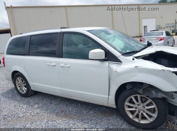 2C4RDGCG7JR360953 2018 DODGE GRAND CARAVAN White Սալոնի հետևի տեսք