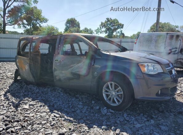 2C4RDGCG7LR166877 2020 DODGE GRAND Gray Front right