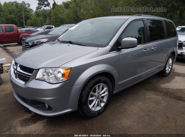 2C4RDGCG8KR735024 2019 DODGE GRAND CARAVAN Gray Передня ліва чверть