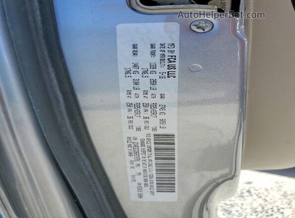 2C4RDGCG9GR370781 2016 DODGE GRAND Silver 