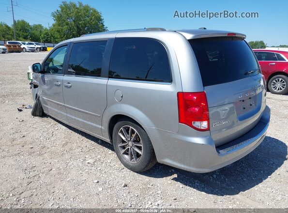 2C4RDGCG9HR719567 2017 DODGE GRAND CARAVAN Silver Tył lewy