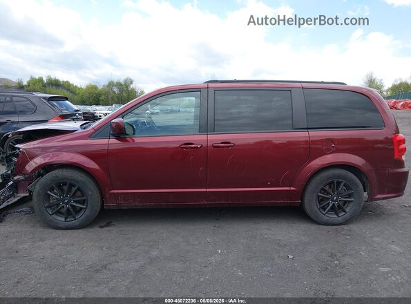 2C4RDGCG9KR729524 2019 DODGE GRAND CARAVAN Maroon Vista interior de 360 grados