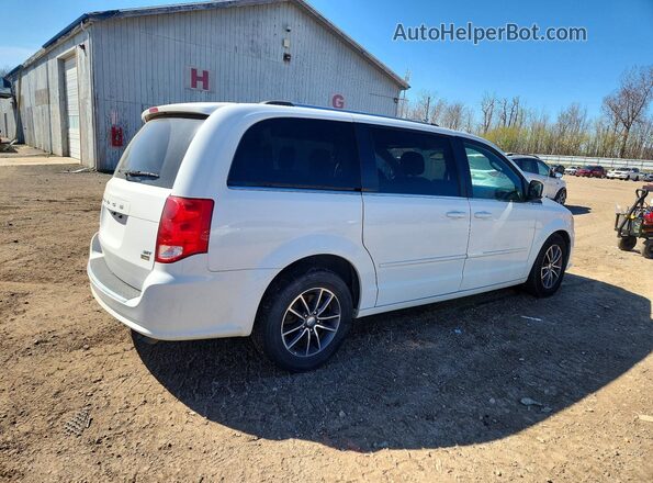 2C4RDGCGXHR589766 2017 DODGE GRAND White Tył prawy