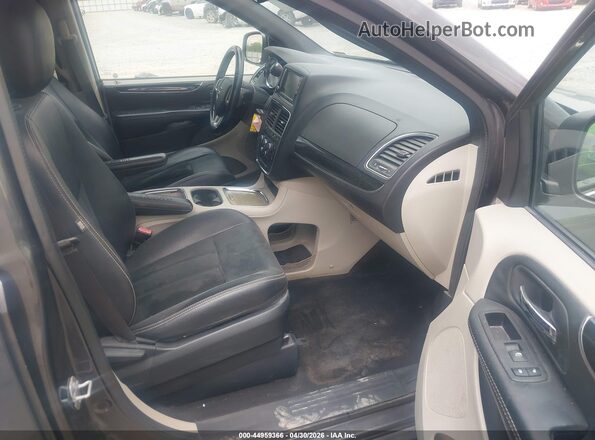2C4RDGCGXJR325100 2018 DODGE GRAND CARAVAN Black Widok wnętrza z przodu