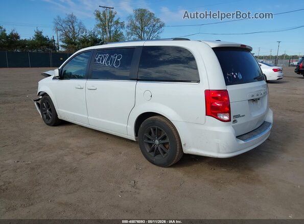 2C4RDGCGXLR160555 2020 DODGE GRAND CARAVAN White Հետևի ձախ