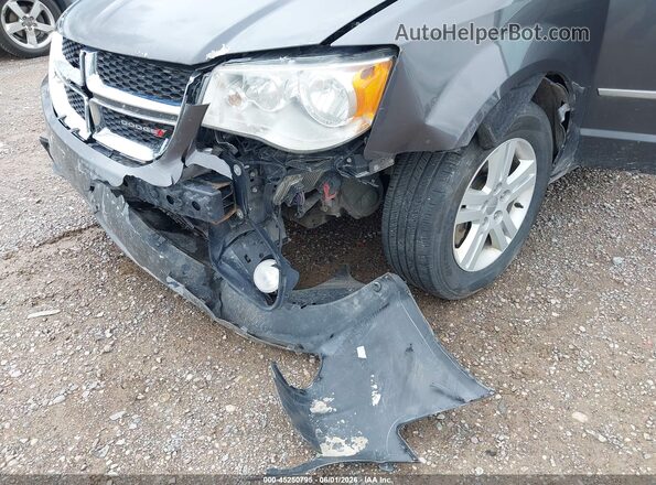 2C4RDGDG9HR772428 2017 DODGE GRAND CARAVAN Gray Front view