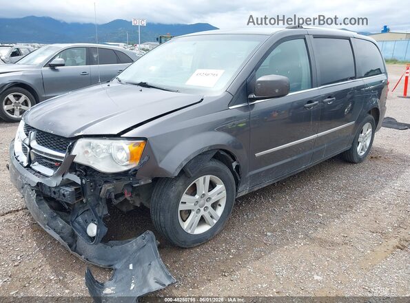 2C4RDGDG9HR772428 2017 DODGE GRAND CARAVAN Gray Front left
