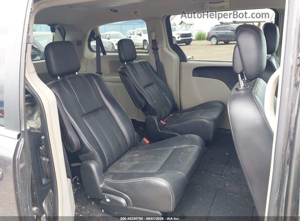 2C4RDGDG9HR772428 2017 DODGE GRAND CARAVAN Gray VIN sticker view