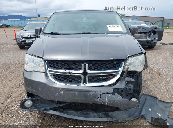 2C4RDGDG9HR772428 2017 DODGE GRAND CARAVAN Gray Instrument cluster view