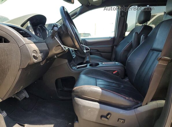 2C4RDGEG5LR152098 2020 DODGE GRAND Black Вид салону спереду