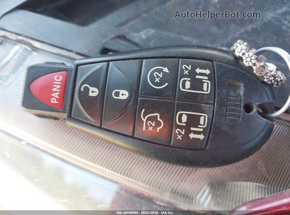 2C4RDGEG6LR179052 2020 DODGE GRAND CARAVAN Red Вид панелі приладів