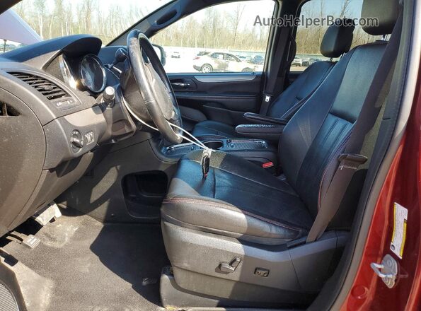 2C4RDGEG7JR242107 2018 DODGE GRAND Red 
