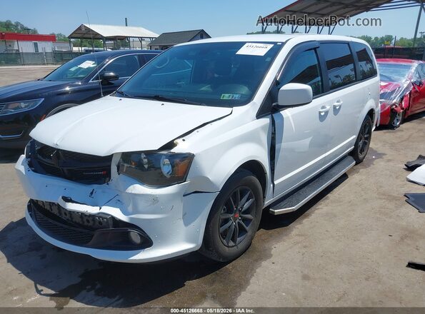 2C4RDGEG7LR186155 2020 DODGE GRAND CARAVAN White Առջևի ձախ երեք քառորդ տեսարան