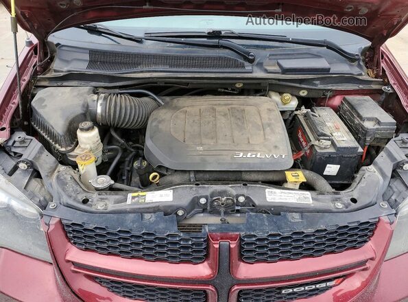 2C4RDGEG8HR632577 2017 DODGE GRAND Burgundy 