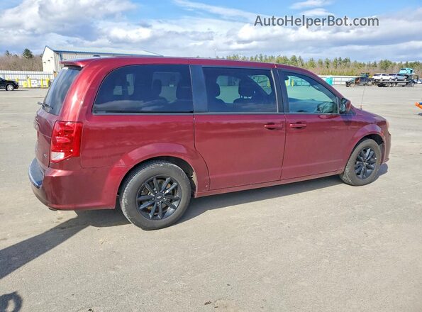2C4RDGEG8LR169140 2020 DODGE GRAND Maroon Tył prawy