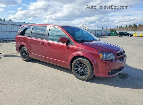 2C4RDGEG8LR169140 2020 DODGE GRAND Maroon Przód prawy