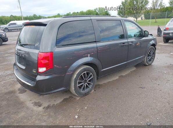 2C4RDGEGXJR284075 2018 DODGE GRAND CARAVAN Серый Задняя правая четверть