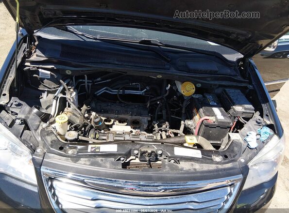 2C7WC1CG6GR221475 2016 CHRYSLER TOWN & COUNTRY Black Widok z tyłu