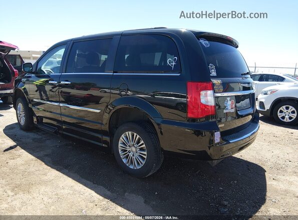 2C7WC1CG6GR221475 2016 CHRYSLER TOWN & COUNTRY Black Tył lewy