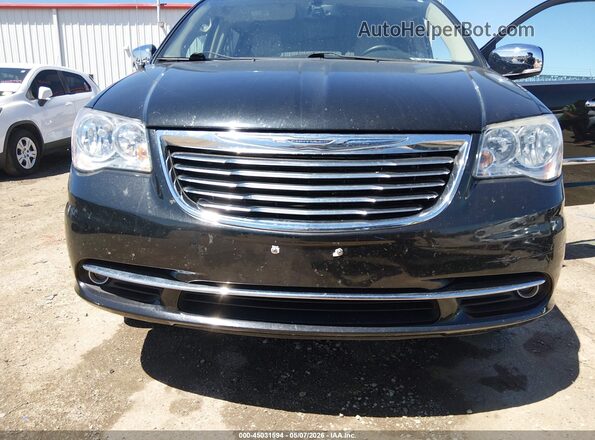 2C7WC1CG6GR221475 2016 CHRYSLER TOWN & COUNTRY Black Widok z przodu