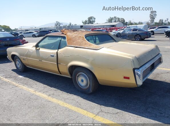 2F91H513729       1972 MERCURY COUGAR Золотой Задняя левая четверть