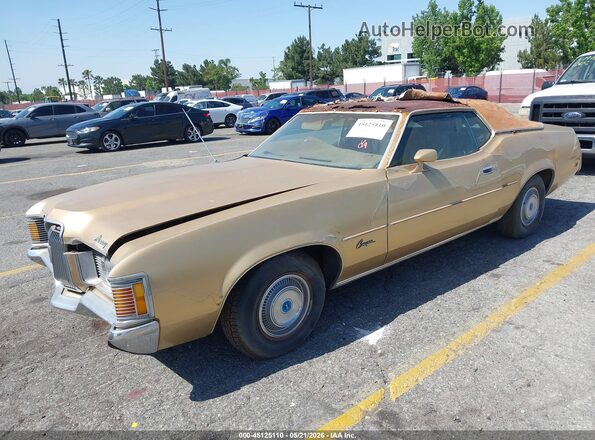 2F91H513729       1972 MERCURY COUGAR Золотой Передняя левая четверть