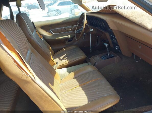 2F91H513729       1972 MERCURY COUGAR Золотой Вид салона спереди