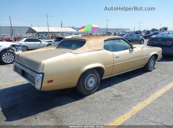 2F91H513729       1972 MERCURY COUGAR Золотой Задняя правая четверть