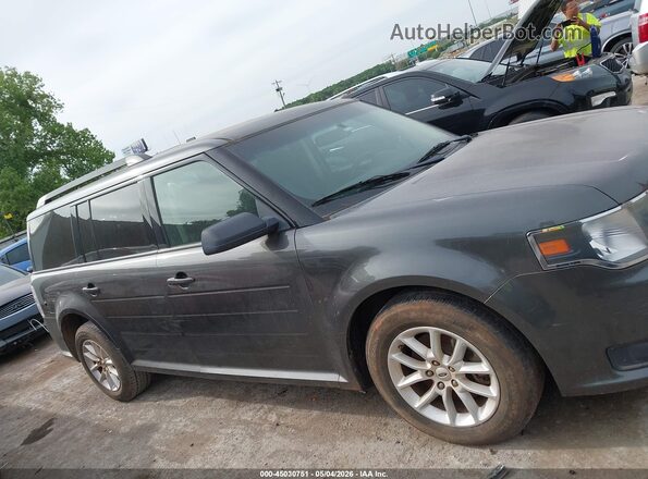 2FMGK5B80GBA01873 2016 FORD FLEX Gray Rear interior view