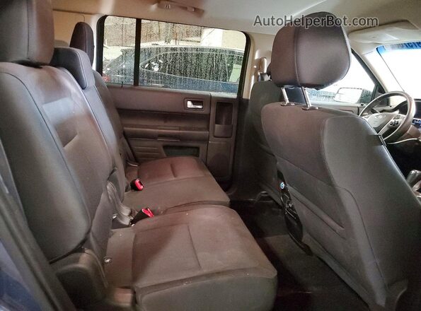 2FMGK5B81KBA25396 2019 FORD FLEX Blue 