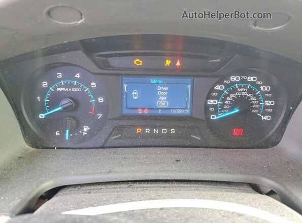 2FMGK5B83GBA06632 2016 FORD FLEX Silver Вид щитка приладів