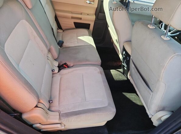 2FMGK5B83HBA02615 2017 FORD FLEX Charcoal Rear interior view