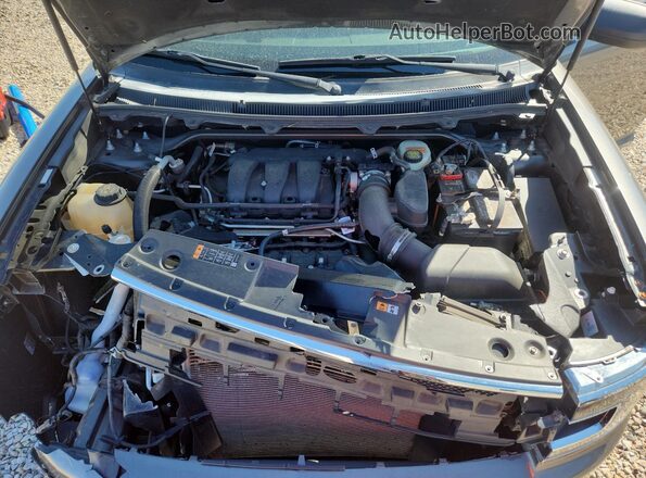 2FMGK5B83HBA02615 2017 FORD FLEX Charcoal Engine compartment view