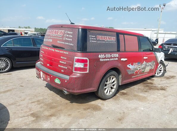2FMGK5B84HBA12859 2017 FORD FLEX White Trasero derecho
