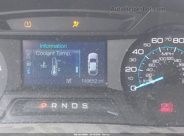 2FMGK5B84HBA12859 2017 FORD FLEX White Vista de los asientos traseros