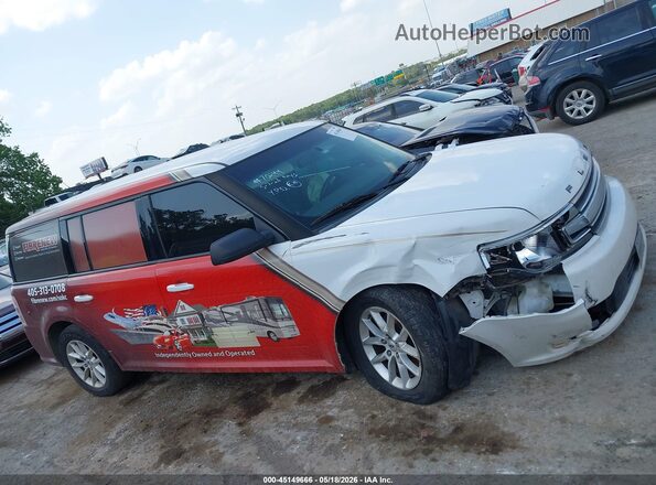 2FMGK5B84HBA12859 2017 FORD FLEX White Vista interior trasera
