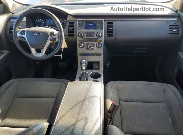 2FMGK5B85JBA10401 2018 FORD FLEX Silver წინა პანელის ხედი