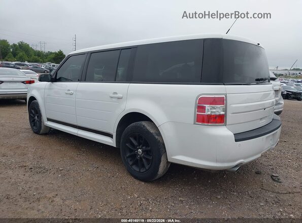 2FMGK5B86KBA19478 2019 FORD FLEX White Rear left